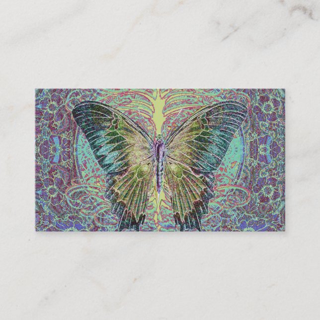 Cartão De Visita Árvore da Vida de Amelia Carrie (Frente)