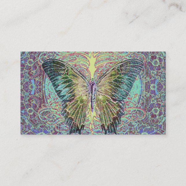 Cartão De Visita Árvore da Vida de Amelia Carrie (Frente)