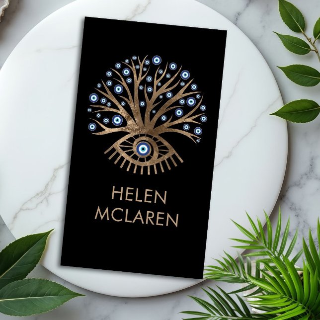 Cartão De Visita Árvore Ocular Grega - Mati Mataki (Criador carregado)