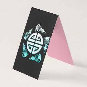 Cartão De Visita As Cinco Bênçãos de excelente;Felicidade,Saúde,Vir