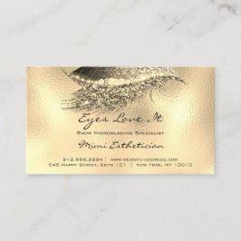 Cartão De Visita As instruções depois do tratamento levam Lux metál