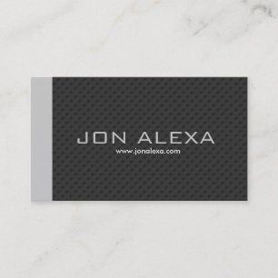 Cartão De Visita Áspero moderno