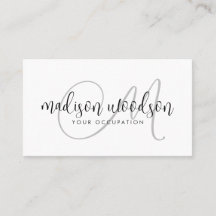 Assinatura de Script Manuscrito Monograma