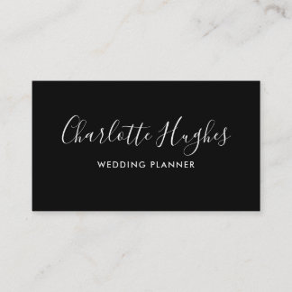 Cartão De Visita Assinatura Elegante Simples