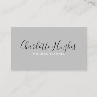 Cartão De Visita Assinatura minimalista