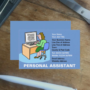 Cartão De Visita Assistente pessoal