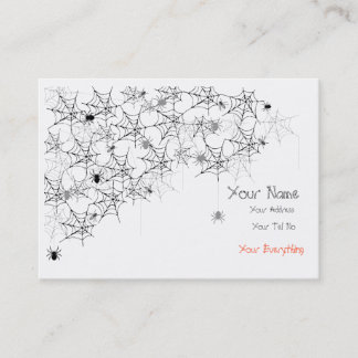 Cartão De Visita Assustador