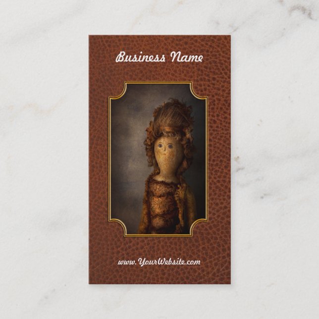 Cartão De Visita Assustadora - Boneca - Matilda (Frente)