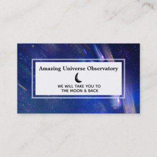 Cartão De Visita *~* Asteroides do Universo Espacial Cometa Cosmos