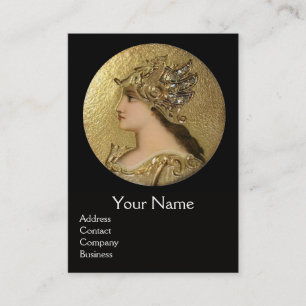 Cartão De Visita ATENA E MONOGRAMA DO GRIFFINS DE LUTA, Rua Vermelh