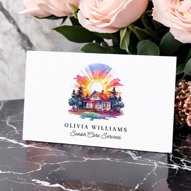 Cartão De Visita Atendimento ao mais velho (Criador carregado)