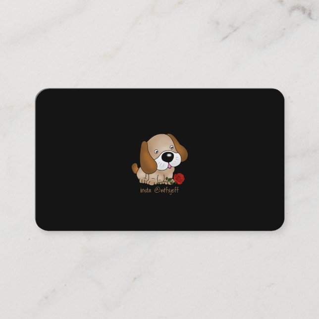 Cartão de visita atrativo (Frente)