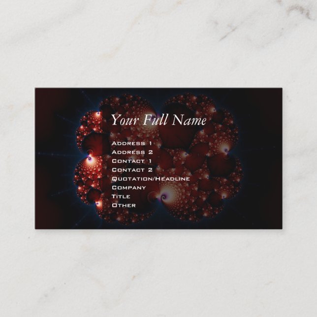 Cartão De Visita Atrato de Oposição - Arte Fraca (Frente)