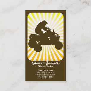 Cartão De Visita atv : raios retrorreflectores: