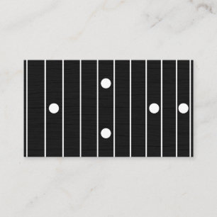 Cartão De Visita Aulas de Guitarra Instrutor de Música Professor Gu