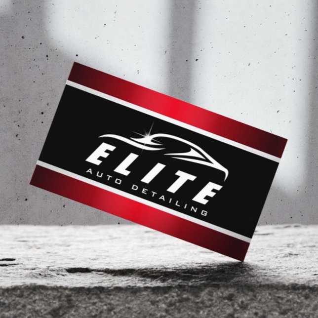 Cartão De Visita Auto Detonando Automaticamente Spa Moderno - Carro (Criador carregado)