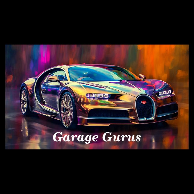 Cartão De Visita Auto Reparo/Mecânica (Criador carregado)