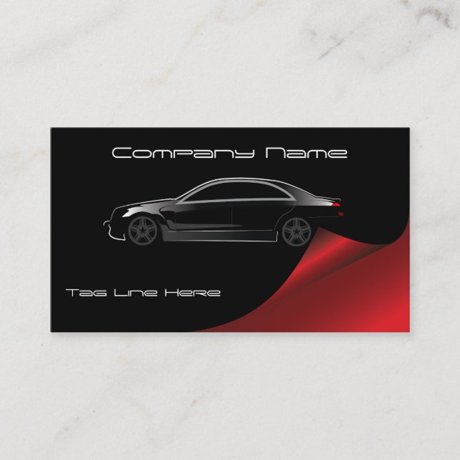 Cartão de Visita Automotivo (Frente)
