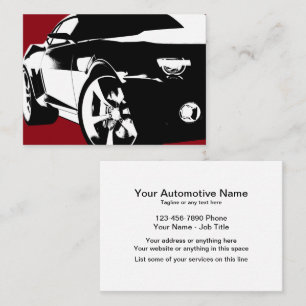 Cartão De Visita Automotriz