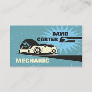 Cartão De Visita Automotriz/competência/cartão de visita mecânic