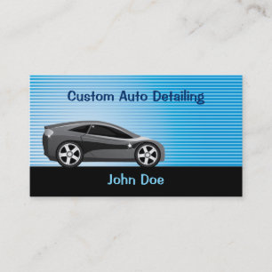 Cartão de visita automóvel