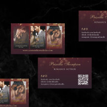 Autor da Série de Livros de Romance Burgundy Bokeh
