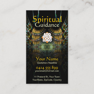Cartão De Visita Autumn Harvest - Orientação Espiritual Holístic
