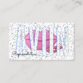 Cartão De Visita Avon personalizado personalizado com configuração 