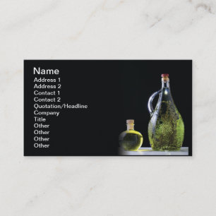 Cartão De Visita Azeite e aguardente