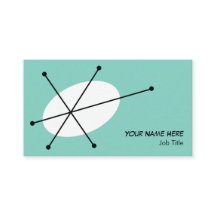 cartão de visita Azul