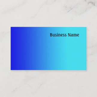 Cartão De Visita Azul