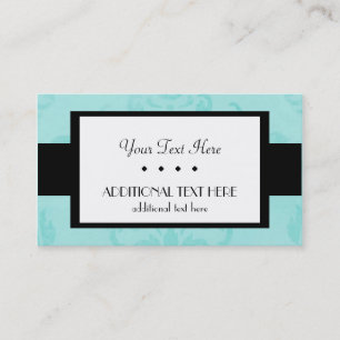 Cartão De Visita Azul