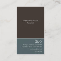 Azul & Brown verticais do cadete do duo