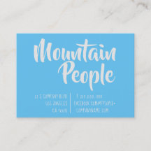 Azul Elegante Mínimo Simples