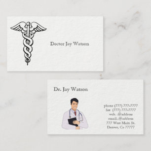 Cartão de visita B Do Destino