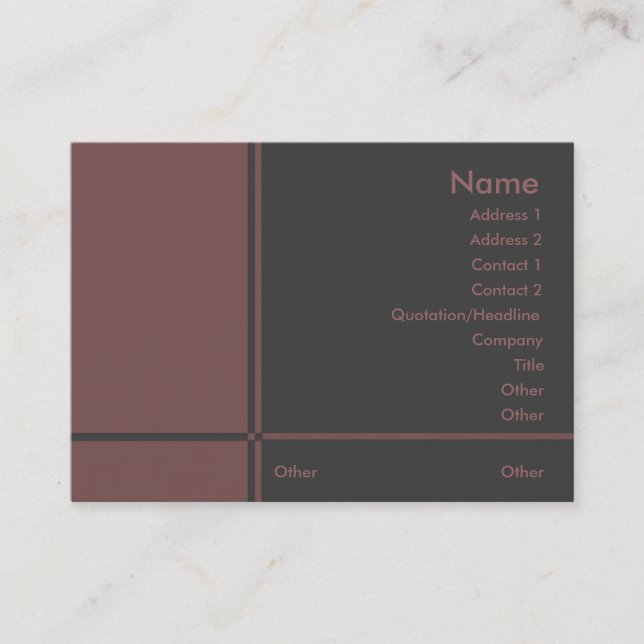 Cartão de visita B-Professional (Frente)