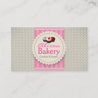 Cartão De Visita Bakery Business card