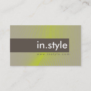 CARTÃO DE VISITA:: balanço moderno na moda L8