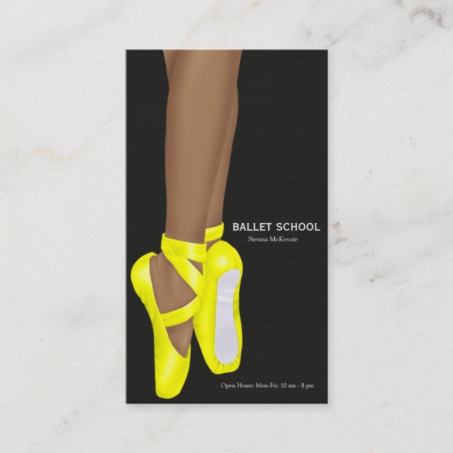Cartão De Visita Balé (Frente)