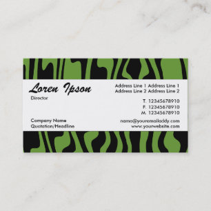 Cartão De Visita Banda Center 106 - verde (669933)