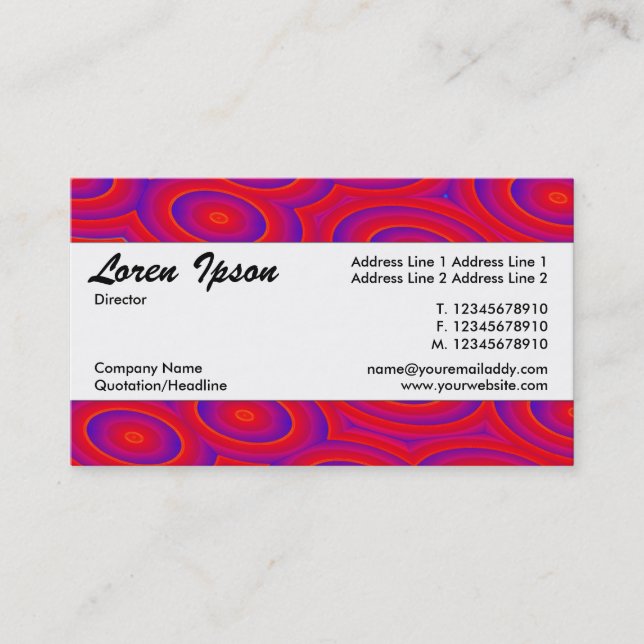 Cartão De Visita Banda central 05 - Ressonar II (Frente)