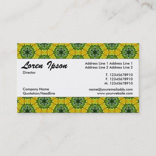 Cartão De Visita Banda central 060 (Frente)