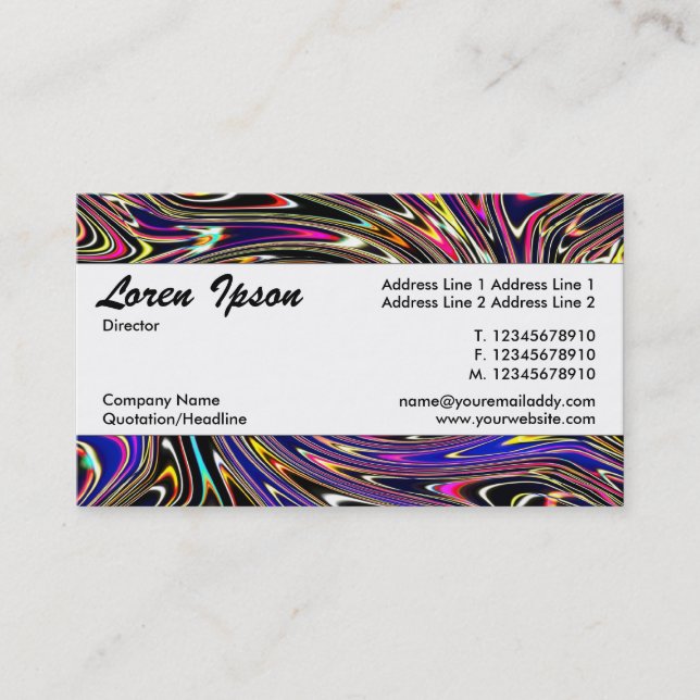 Cartão De Visita Banda central 07 - Ressonar II (Frente)