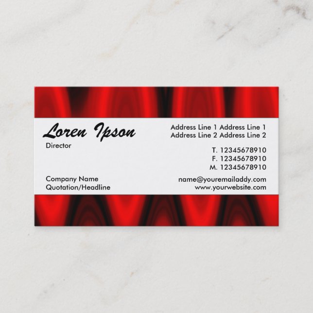 Cartão De Visita Banda central 094 (Frente)