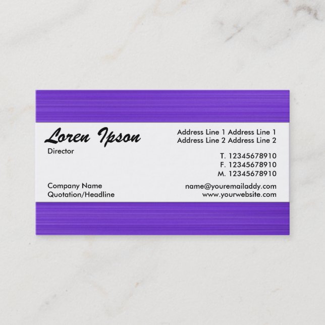 Cartão De Visita Banda central 115 (Frente)