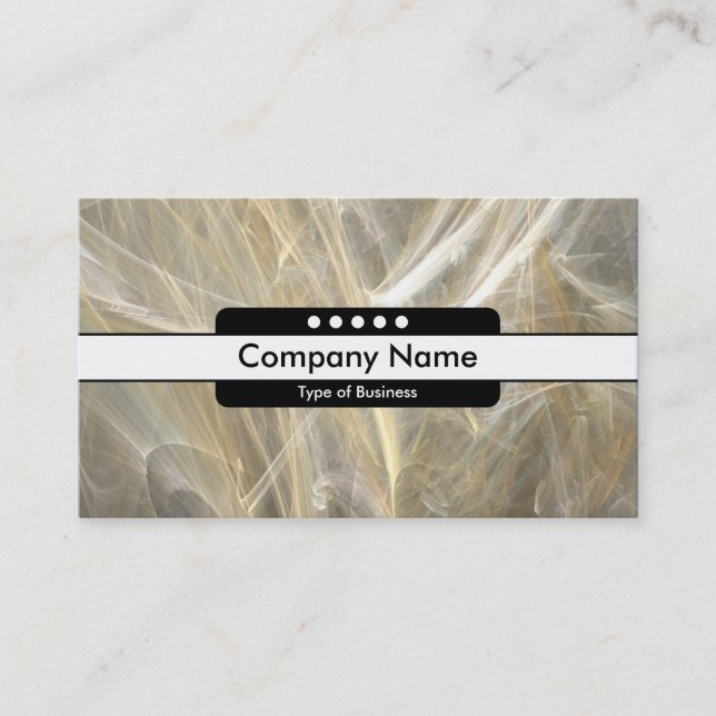 Cartão De Visita Banda central 5 pontos - Chama frontal (Frente)