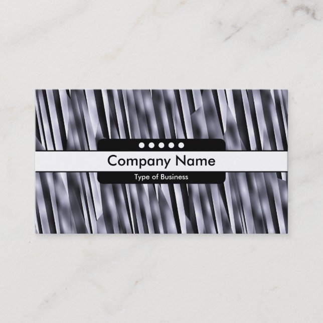 Cartão De Visita Banda central 5 pontos - Space Rock (Frente)