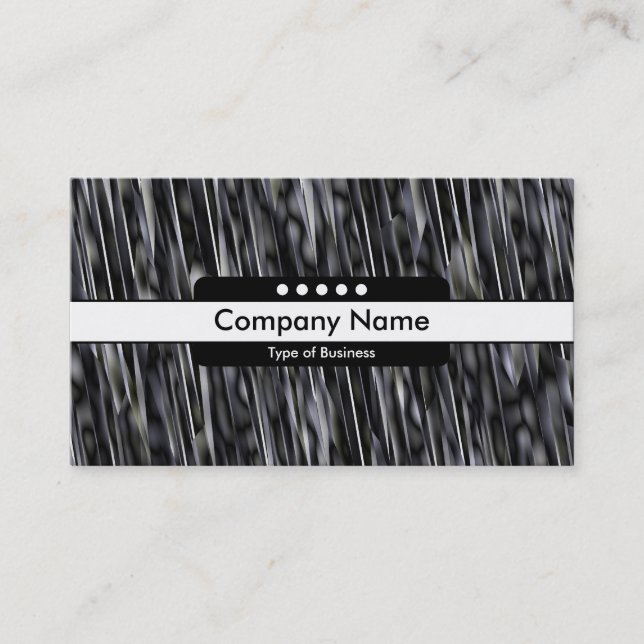 Cartão De Visita Banda central 5 pontos - Space Rock 02 (Frente)