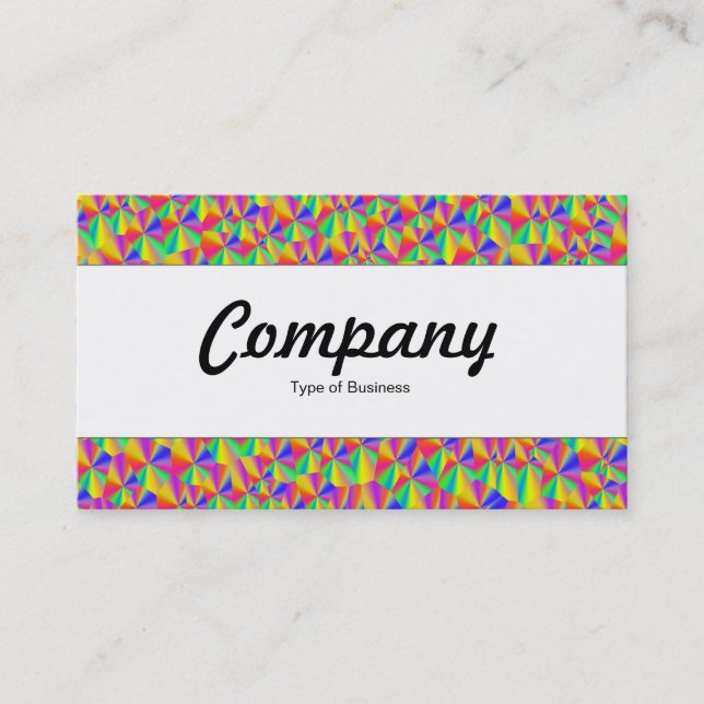 Cartão De Visita Banda central - Abstrato 080716(7) (Frente)