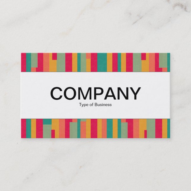 Cartão De Visita Banda central - Abstrato 240113 (Frente)